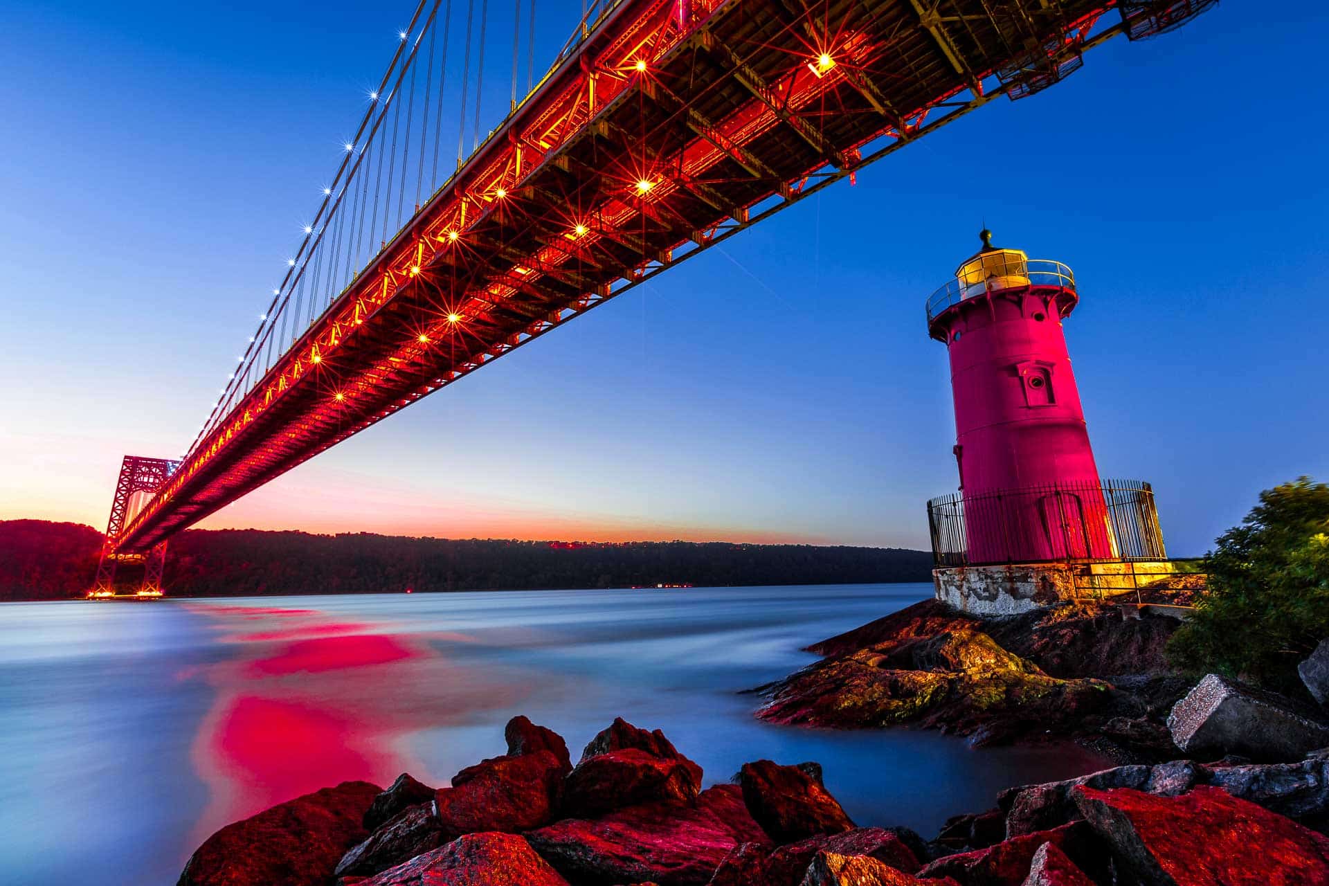 the little red lighthouse in New York City